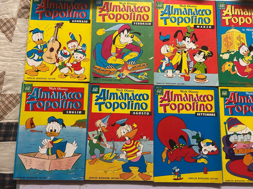 Almanacco topolino walt - topolino, disney