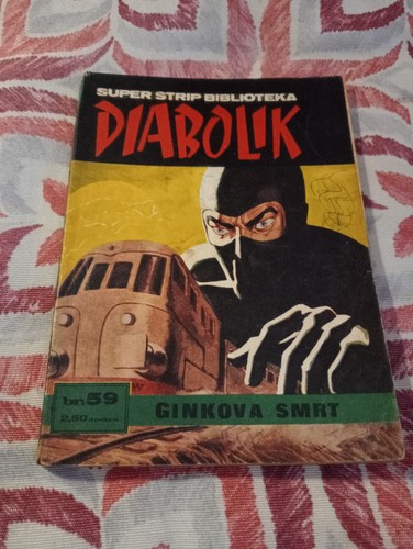 Diabolik edizione yugolslavia - diabolik,