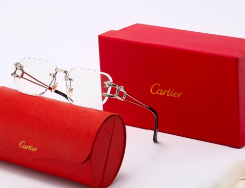 Cartier aviator diamond white - aviator, white/