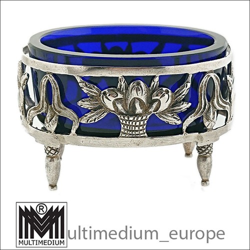 Saliera argento biedermeier - in,