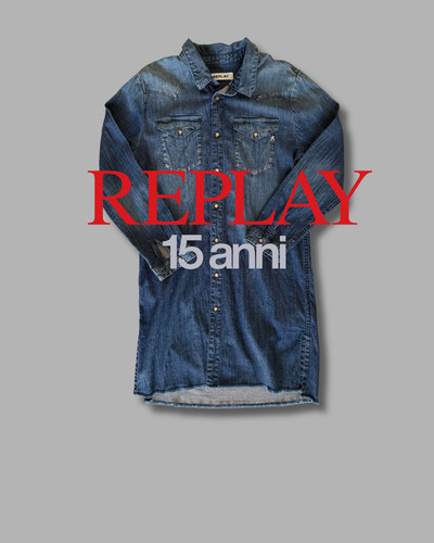 Replay camicia jeans - , lunga