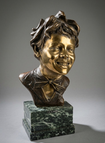 Scultura fusione in bronzo - -,