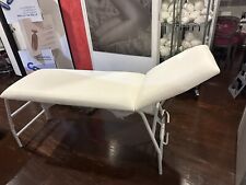 lettino massaggio estetista usato bianco
