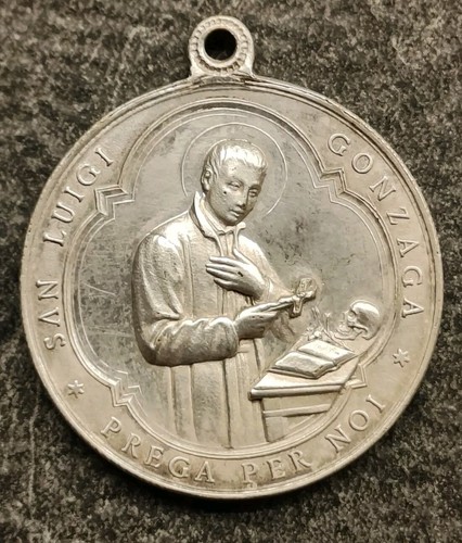 Luigi gonzaga rara - rara, medaglia