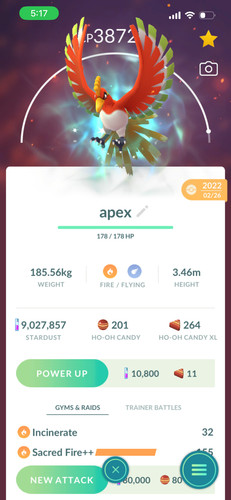Purified apex oh - purified, ho-oh