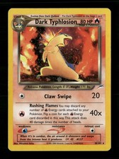Dark Typhlosion Holo Rara