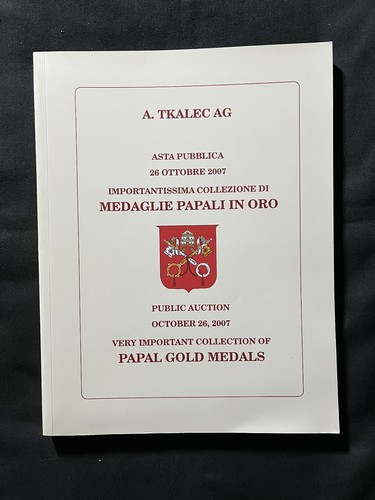 Catalogo asta medaglie papali - medaglie,