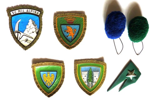 Alpini distintivi omerali 2 - distintivi, +2