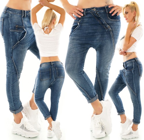 Jeans harem donna - harem, denim