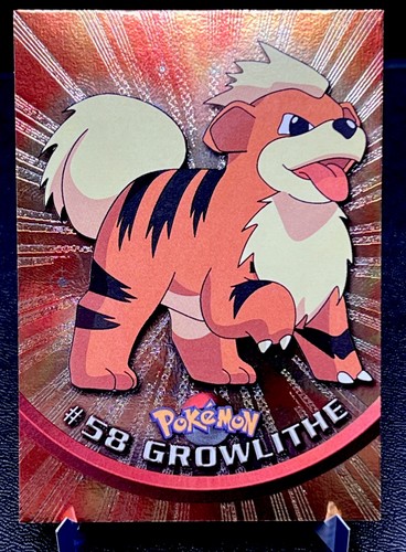 Carta pokémon growlithe 58 - growlithe, #58