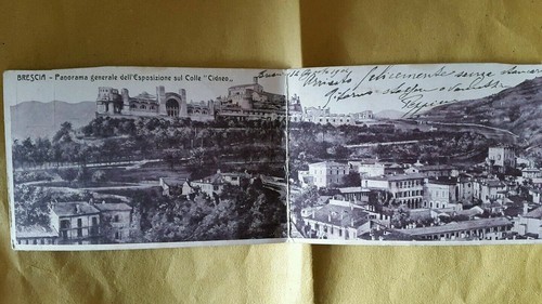 Brescia cartolina doppia - -,