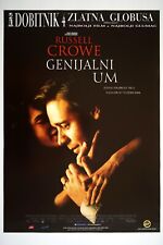 A BEAUTIFUL MIND poster film originale exYU 2001 RUSSELL CROWE JENNIFER CONNELLY