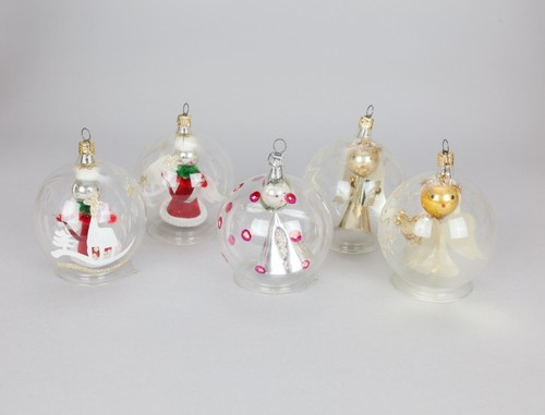 Palle natale vetro soffiato - palle,