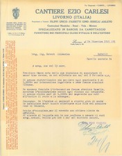 Livorno. Carta int.CANTIERE