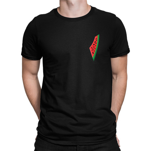 Shirt uomo anguria palestina - t-shirt,