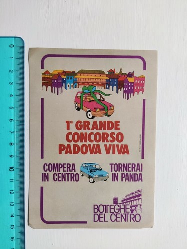 Adesivo botteghe del centro - adesivo,