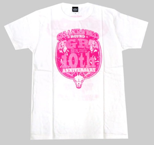 Shirt granrodeo bianca rosa - t-shirt,