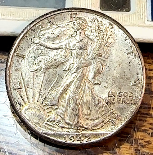 Mezzo dollaro 1942 walking - mezzo,