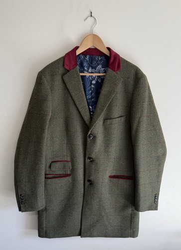 Dobell wool blend button - dobell,