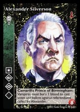 Vtes, Jyhad, Vampire, V5 - Alexander Silverson x 1