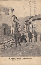 NP7896 - SANT'ARSENIO SALERNO - VIA UNITA D'ITALIA NON VIAGGIATA