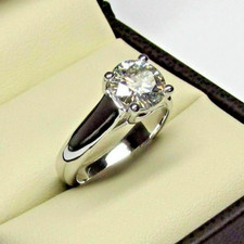 3.00Ct Round Cut Lab-Created
