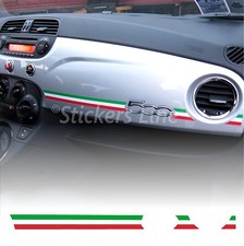 Adesivo FIAT 500 TRICOLORE