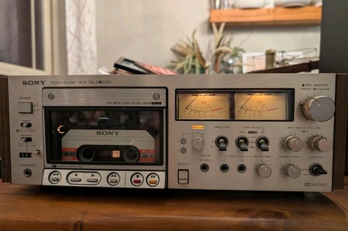 Sony stereo elcaset deck - el-7,