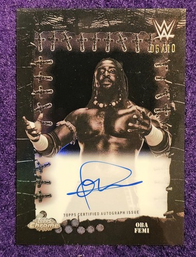 2025 wwe topps - topps, chrome
