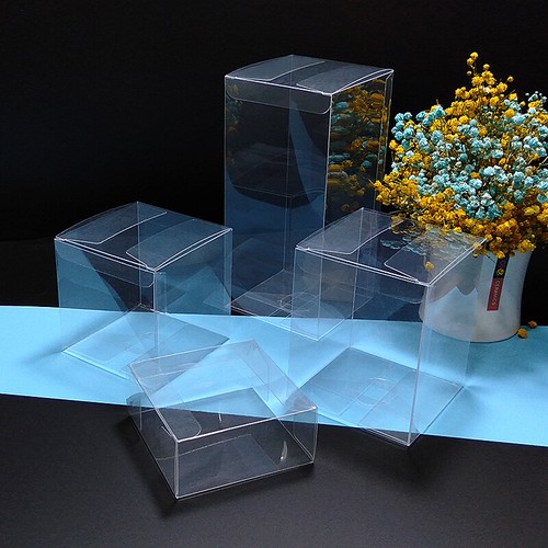 25x scatole pvc trasparente - 25x,