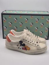Sneakers Gucci Disney x Ace Mickey Mouse Avorio – Edizione Limitata