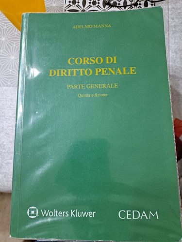 Corso diritto penale parte - corso,