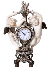 Orologio antico angelo