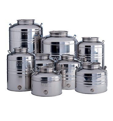 Fusto acciaio inox 50 - fusto, in