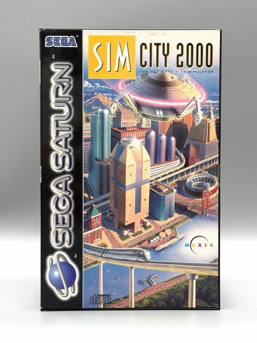 Sim city 2000 sega saturn - sim,
