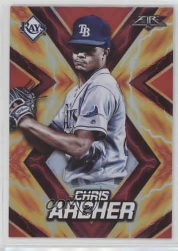 2017 topps fire red - topps, flame