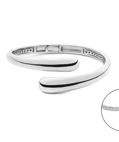 Bracciale donna acciaio 4us - bracciale,