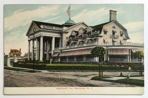 Cartolina allenhurst inn - cartolina,