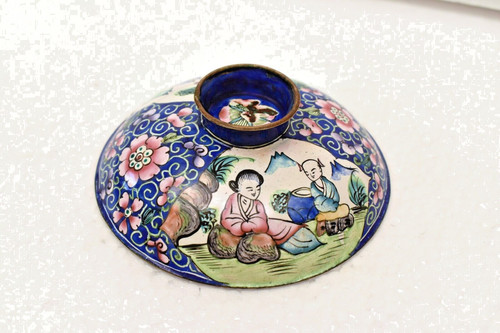 Antico cinese cloisonné con - antico,