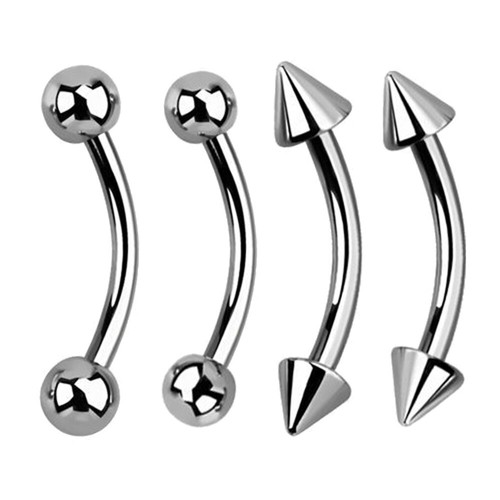 Piercing sopracciglia banana