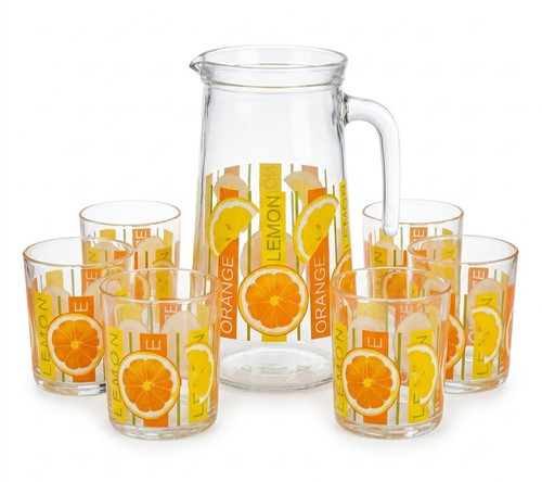 Set bicchieri brocca - 6,