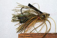 Nuova maschera per basso, senza erbacce, 1/2 oz con 2 sonagli. SPEDIZIONE COMBINATA