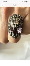 Anello gucci testa leone - anello,