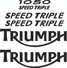  Triumph speed triple Kit adesivi triumph speed triple 1050 nero lucido