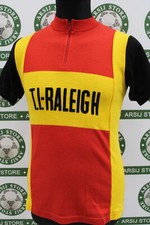 Maglia ciclismo bike RALEIGH DOLAN TG 48 X735 shirt maillot trikot jersey