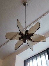 Lampadario anni 70 sei luci