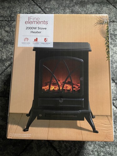 Stufa camino elettrico 2000w - stufa,