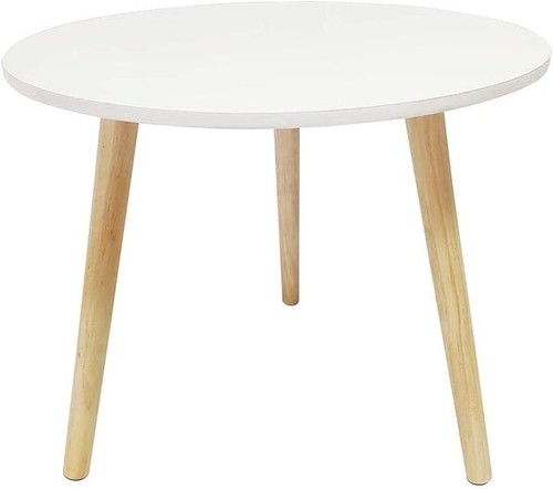 Tavolino rotondo bianco - tavolino,