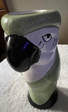 Vaso testa di pappagallo tiki