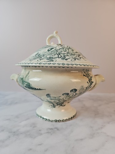 Soupière décor trianon - décor, de